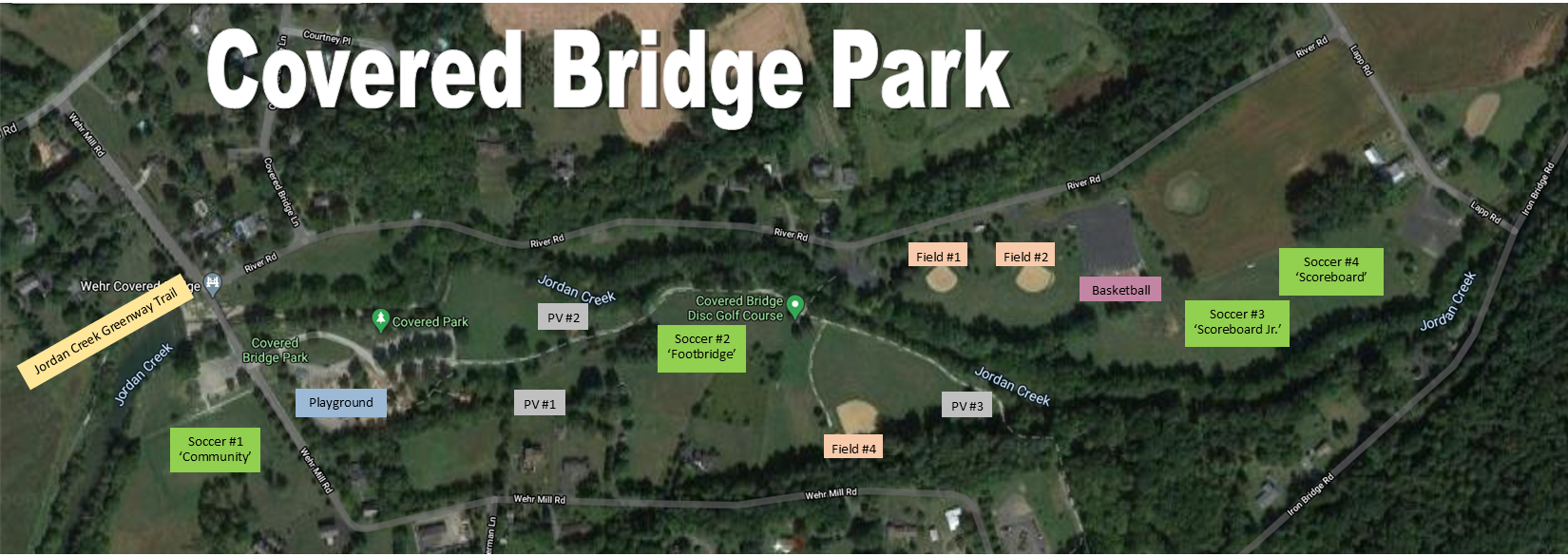 Covered Bridge Park Map